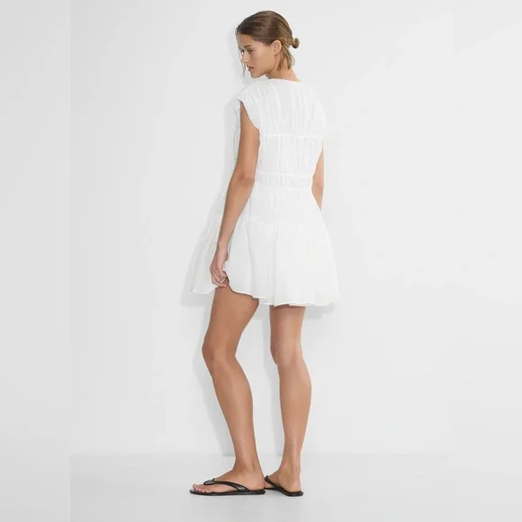 Aritzia | Wilfred • Hampstead Dress White - Picture 3 of 15